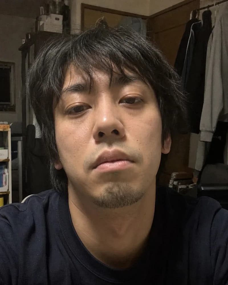 20代男性の改善前プロフィール写真